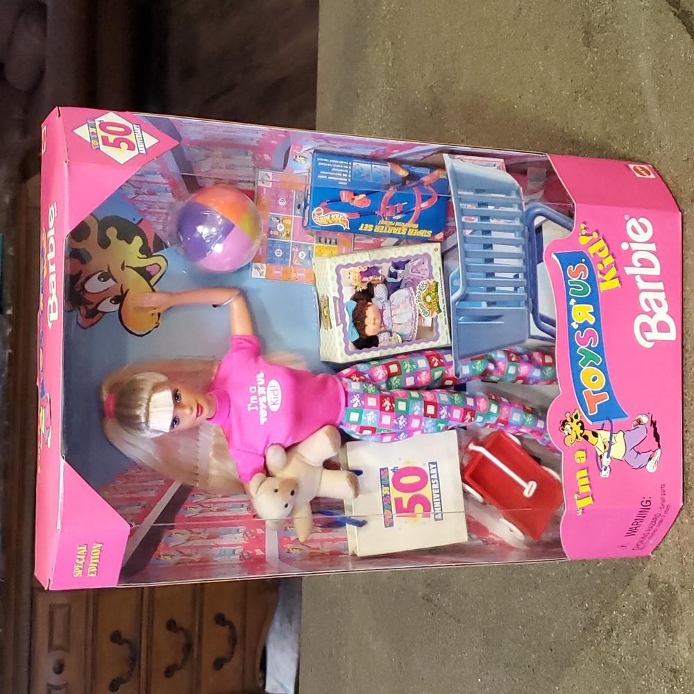 Barbie is a Toys R US Kid